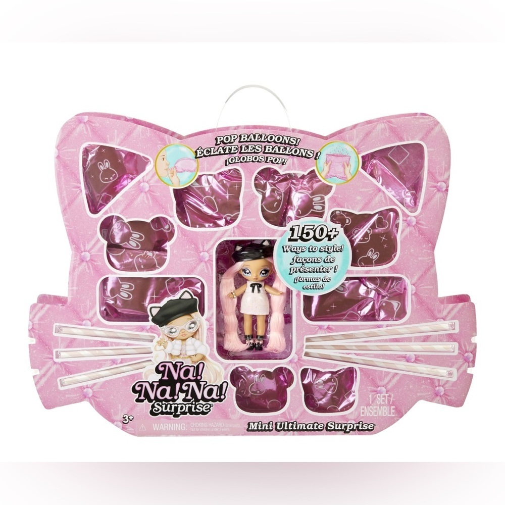 New Na Na Na Mini Ultimate Surprise Kitty Katwood 4" Mini Fashion Doll Kitty